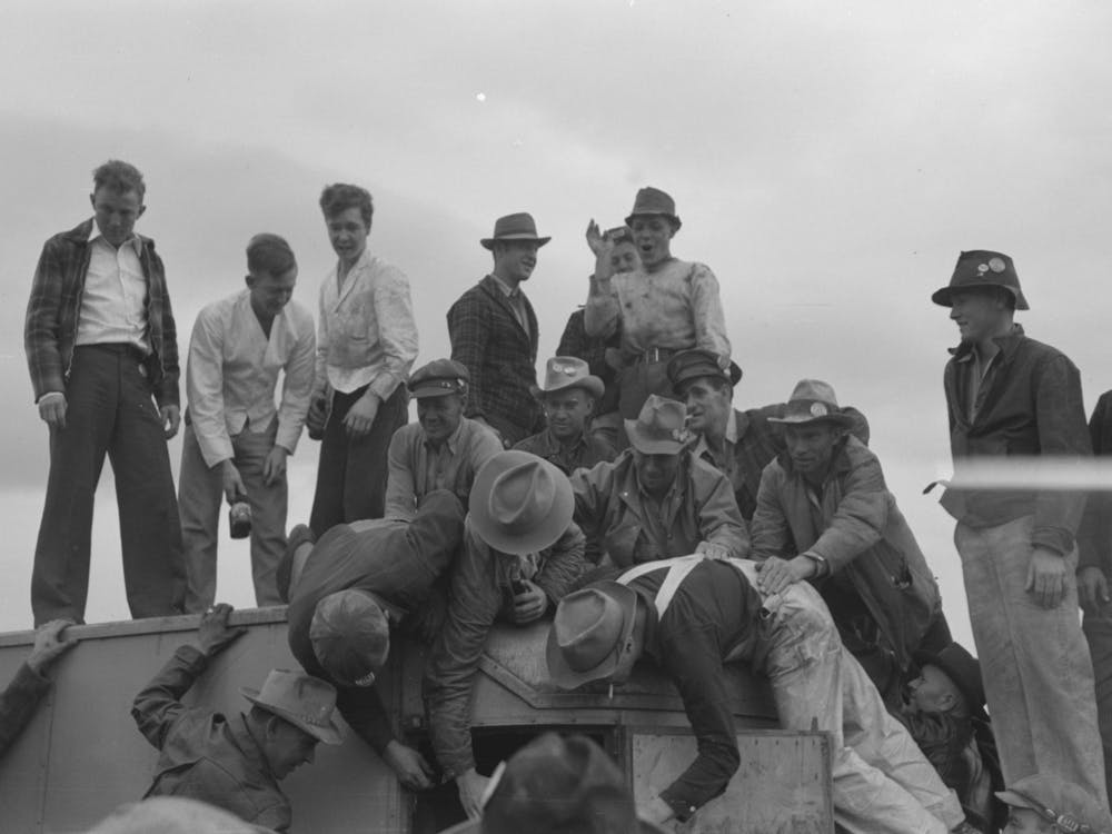 Untitled Photo, Possibly Related To Beer Party Given By Contractor At The Umatilla Ordnance Depot For Employees