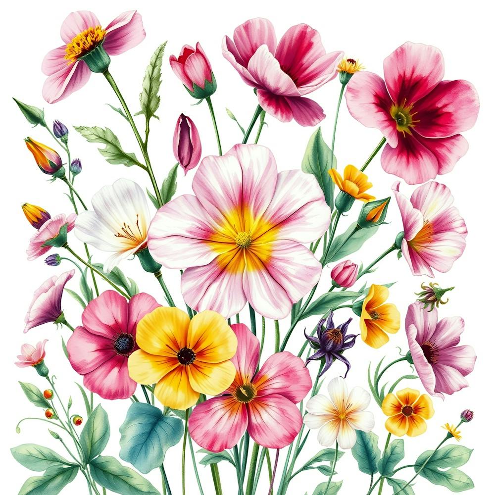 Watercolor Flowers 15