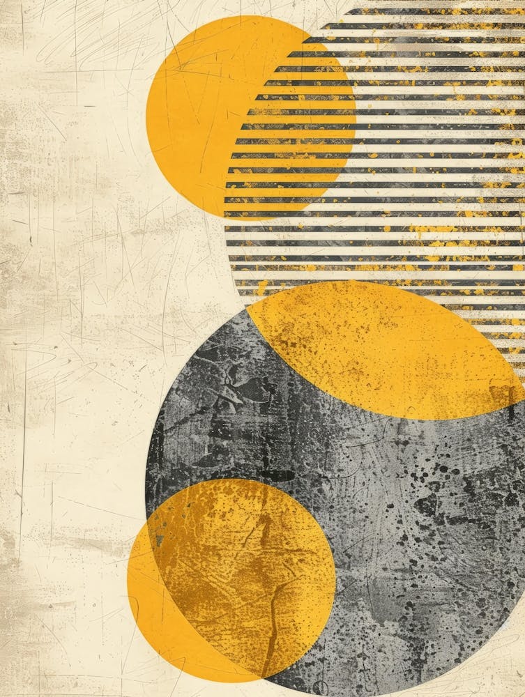 Abstract Circles Canvas Print 7