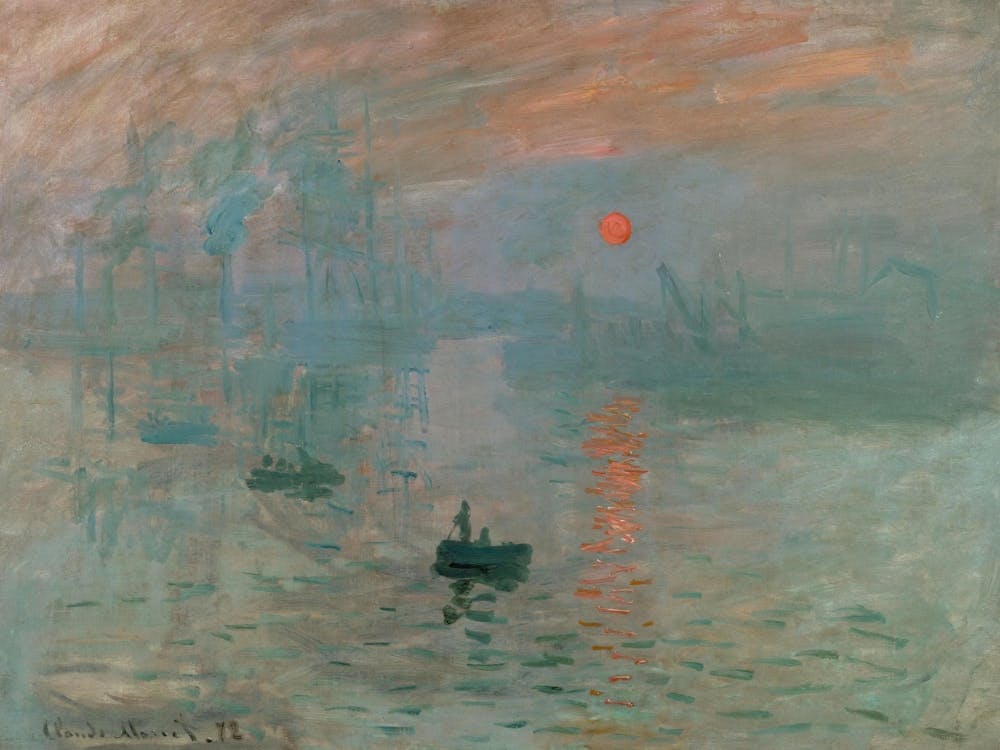 Impression, Sunrise, Claude Monet