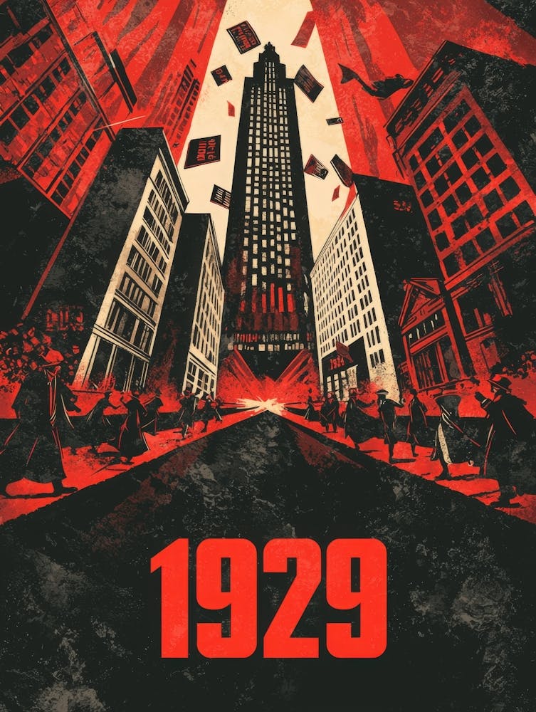 Aihrgdesign A Vintage Financial Poster Depicting The Dramatic C8a7657d 4fc1 47c4 B3a5 335eeaeaafd3 1