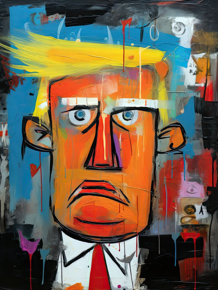 Donald Trump, street art