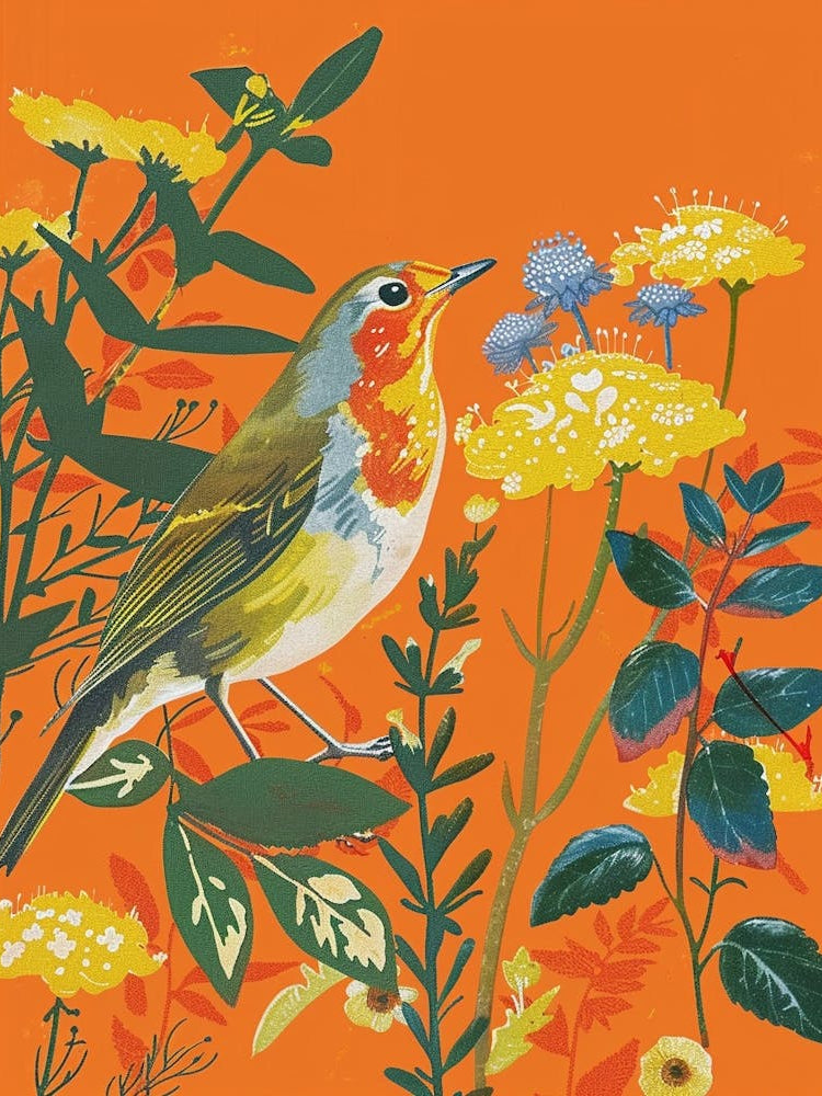 Spring Birds Robin 4