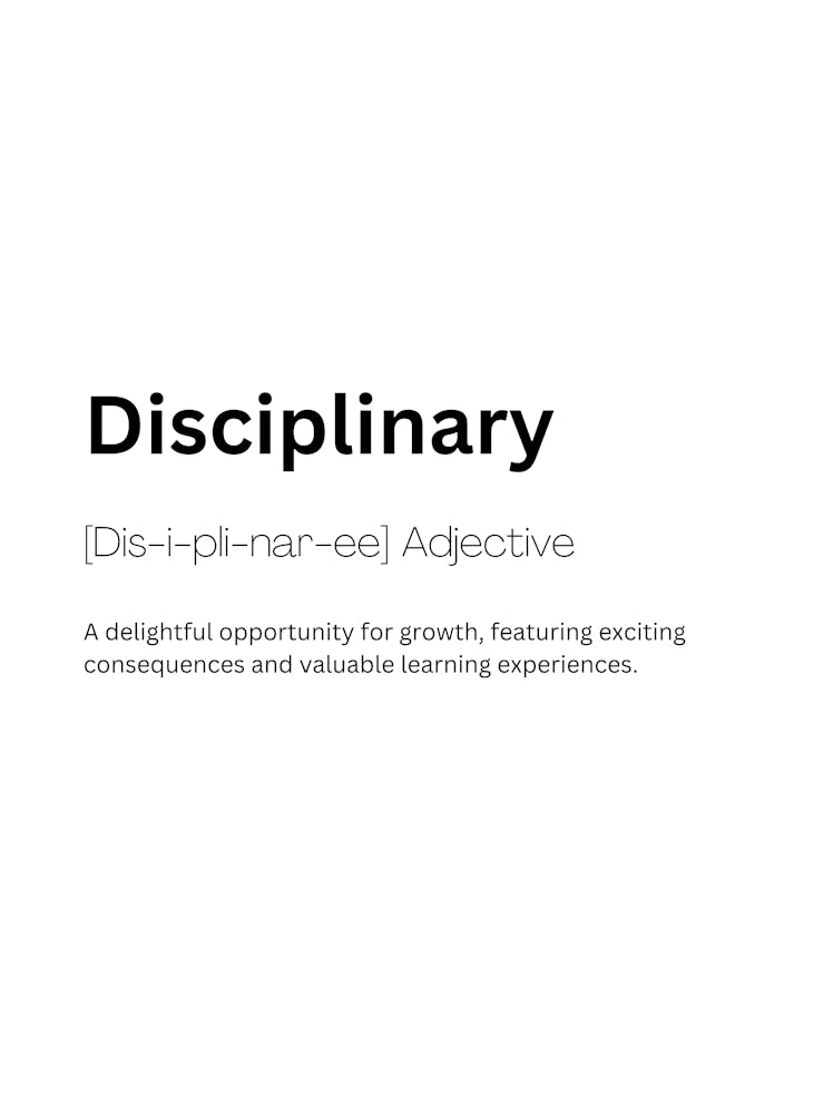 Disciplinary Definition Meaning