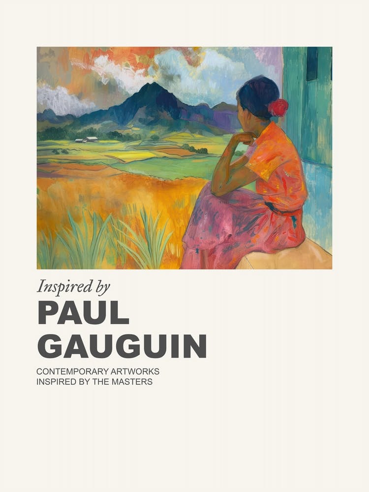 Museum Poster Inspired By Paul Gauguin 4