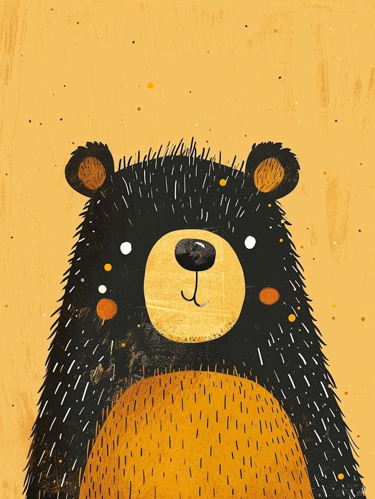 Yellow Brown Bear 4