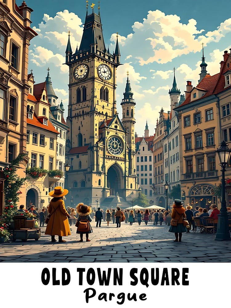 Old Town Square, Prague