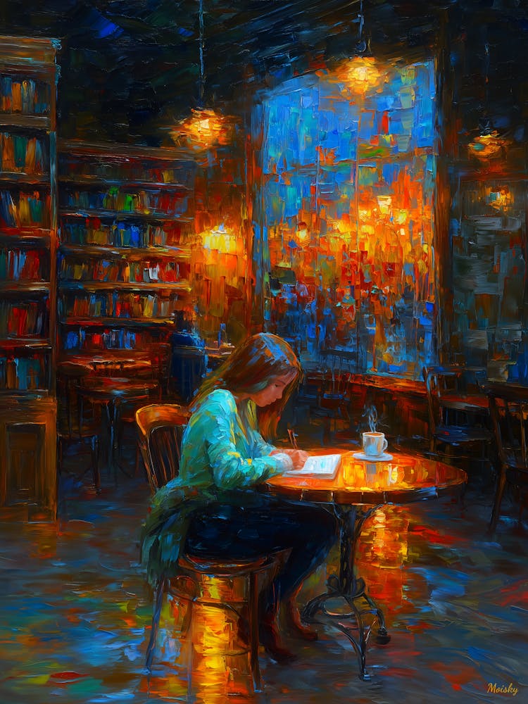 Quiet Words – Writing Moments In Expressive Poster