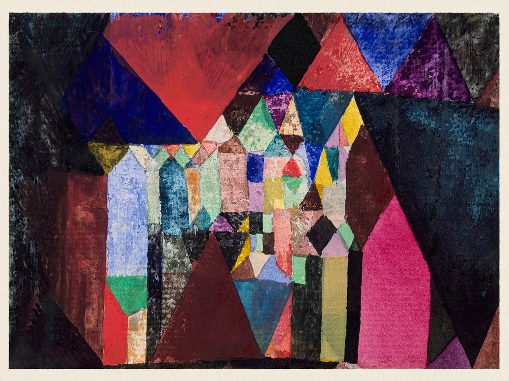 Municipal Jewel (1917), Paul Klee
