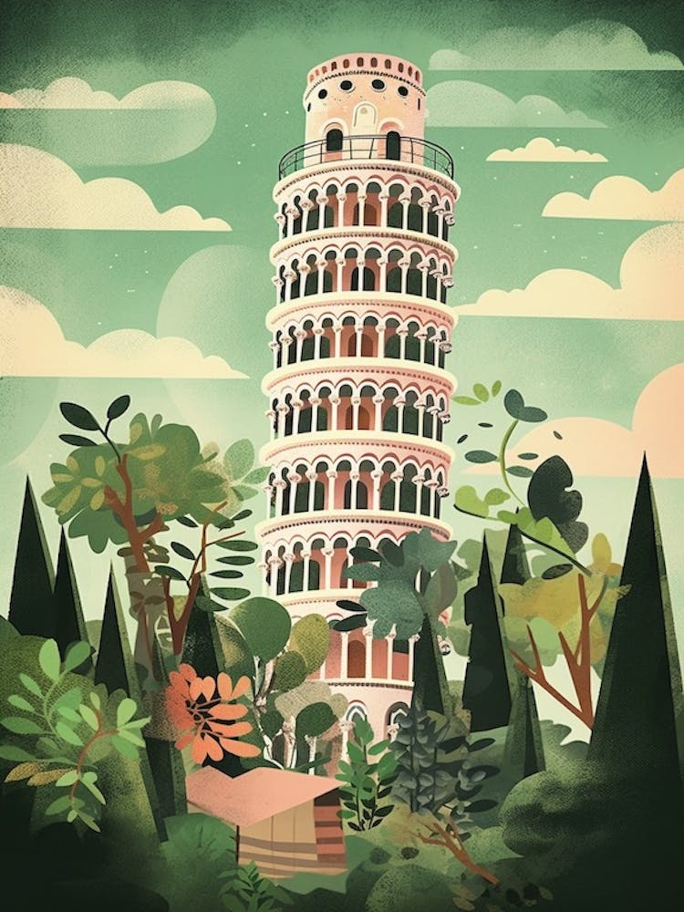 The Leaning Tower Of Pisa Italy