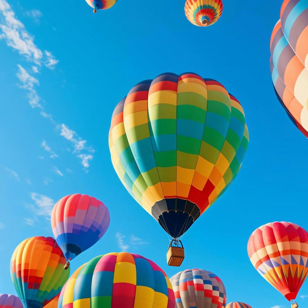 Hot Air Balloons In The Sky 6