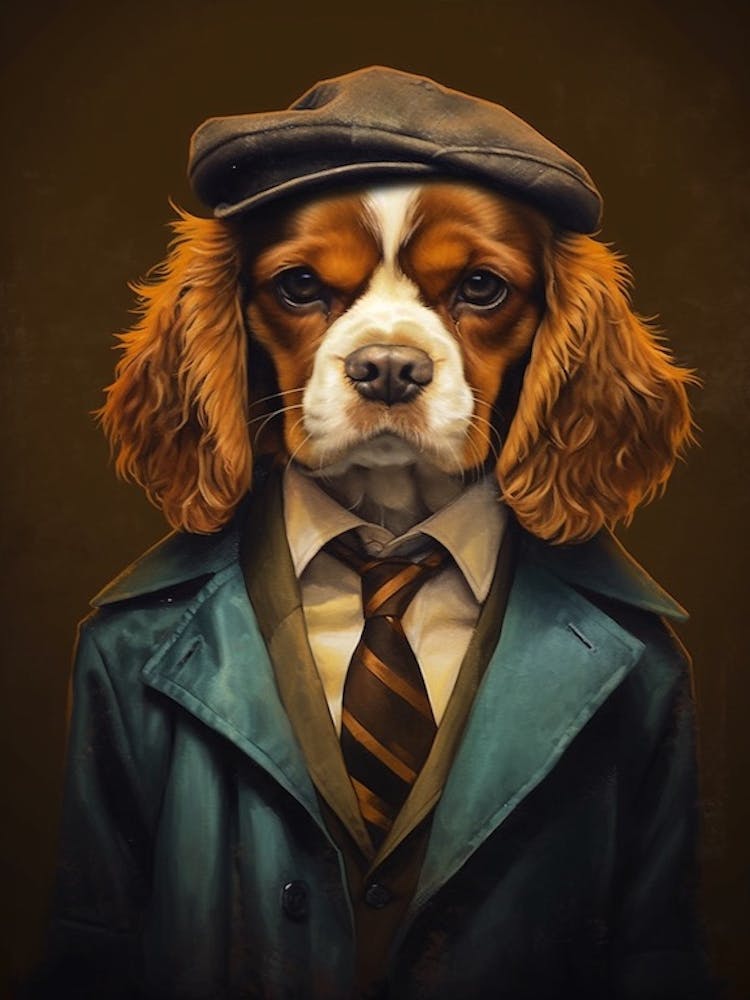 Gangster Dog Cavalier King Charles Spaniel