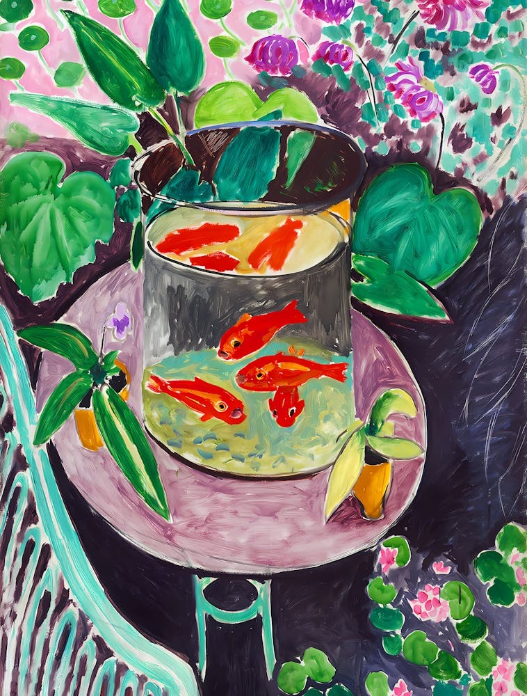Henri Matisse - Poissons Rouges
