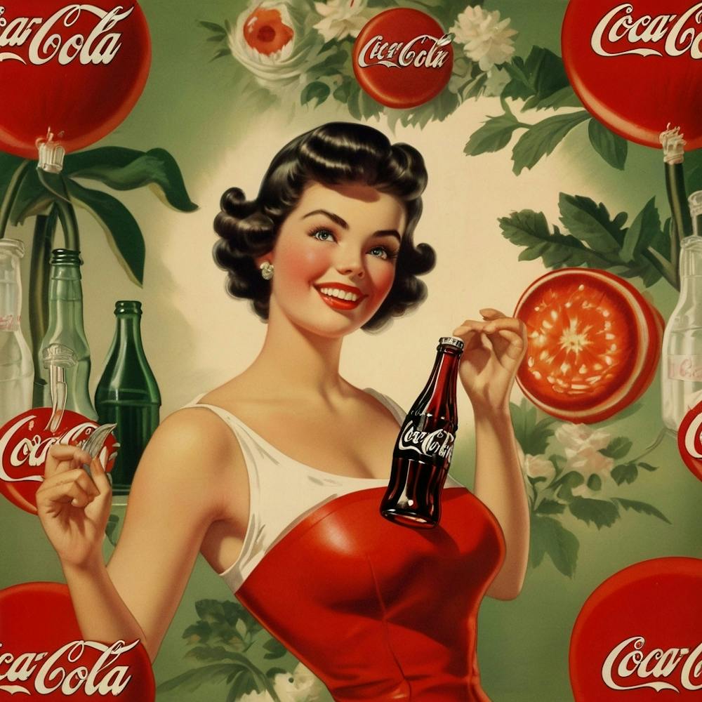 Default Default Vintage And Retro Coca Cola Advertising Aestet 0 (4)