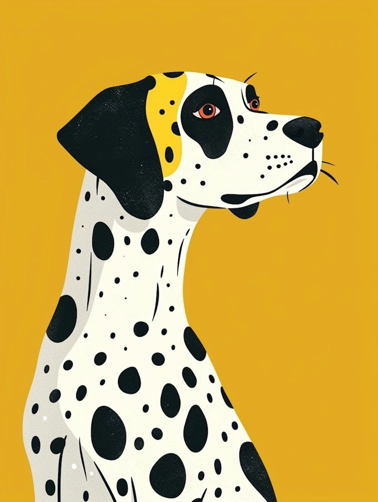 Yellow Dalmatian 2