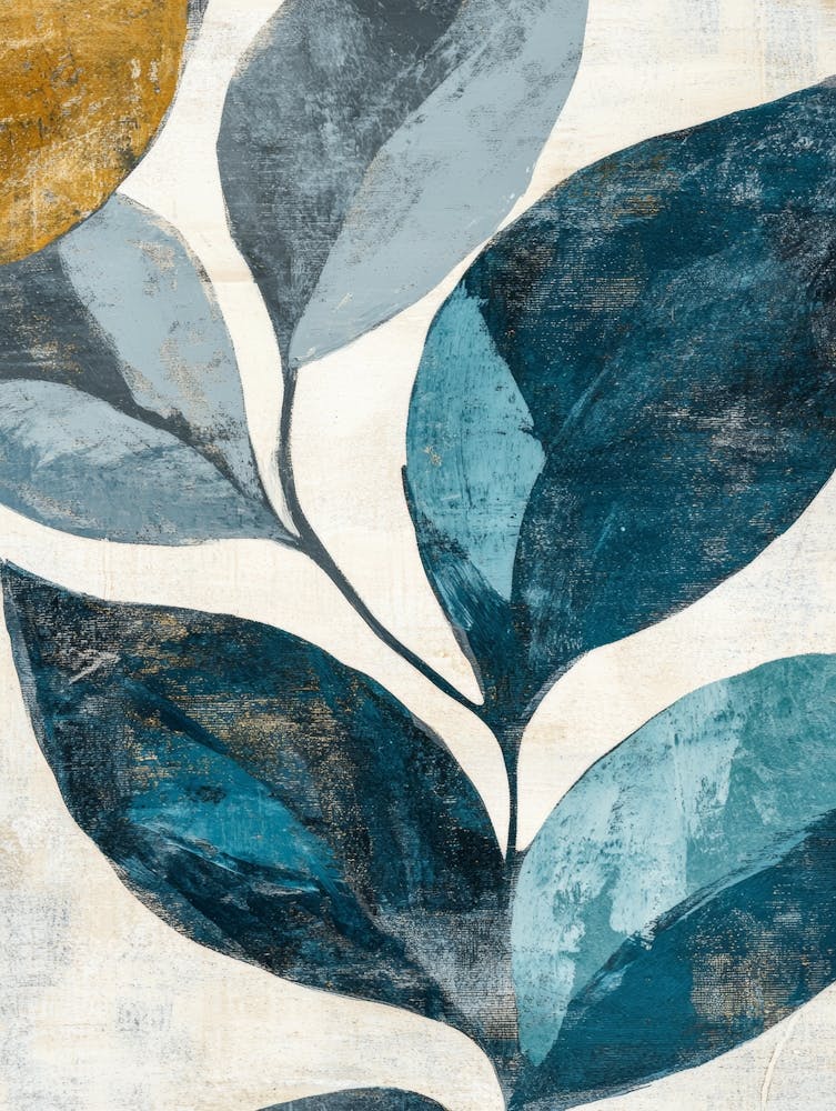 Leaves Canvas Art