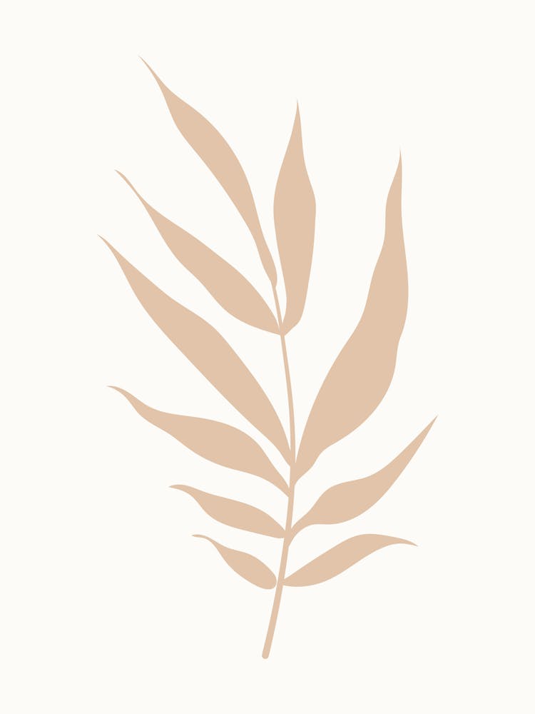 Beige Leaf