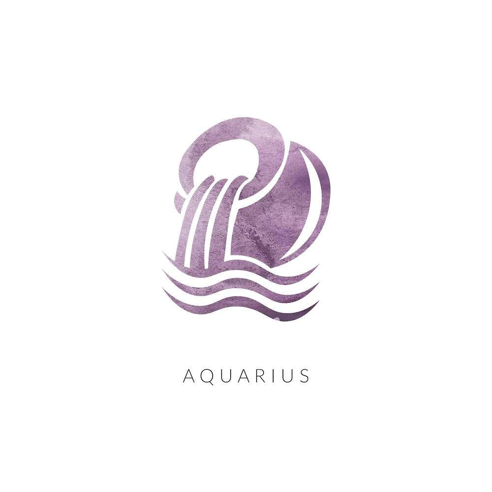 Aquarius Zodiac Square