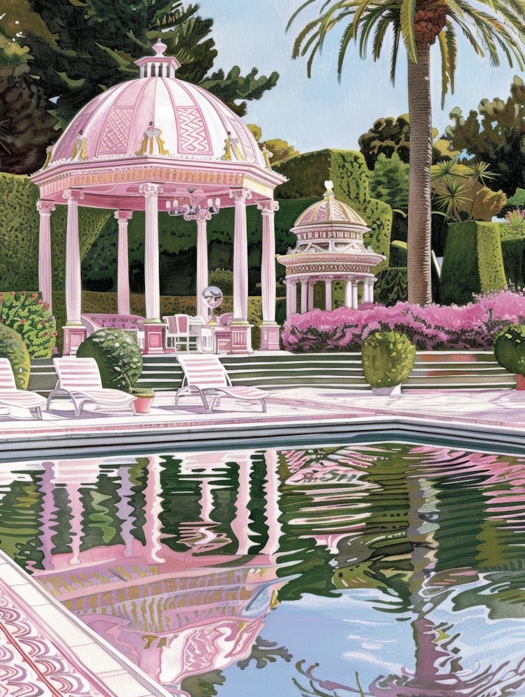 Pink Gazebo