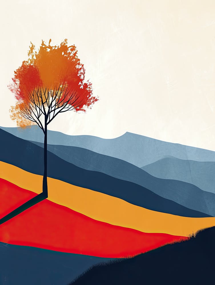 Tree In The Mountains, Boho