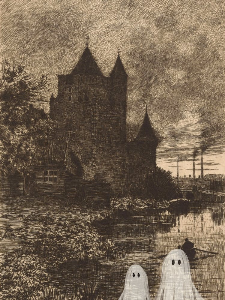 Haunted House With Ghosts