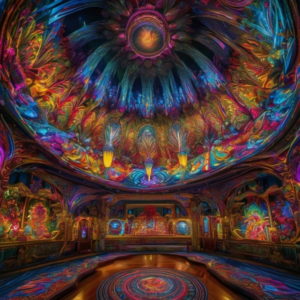 Psychedelic Hall Of Mirrors