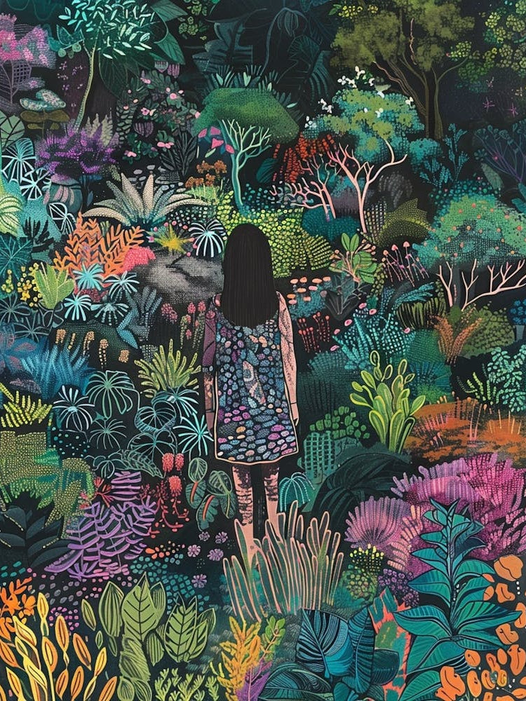 In The Garden Colourful 2