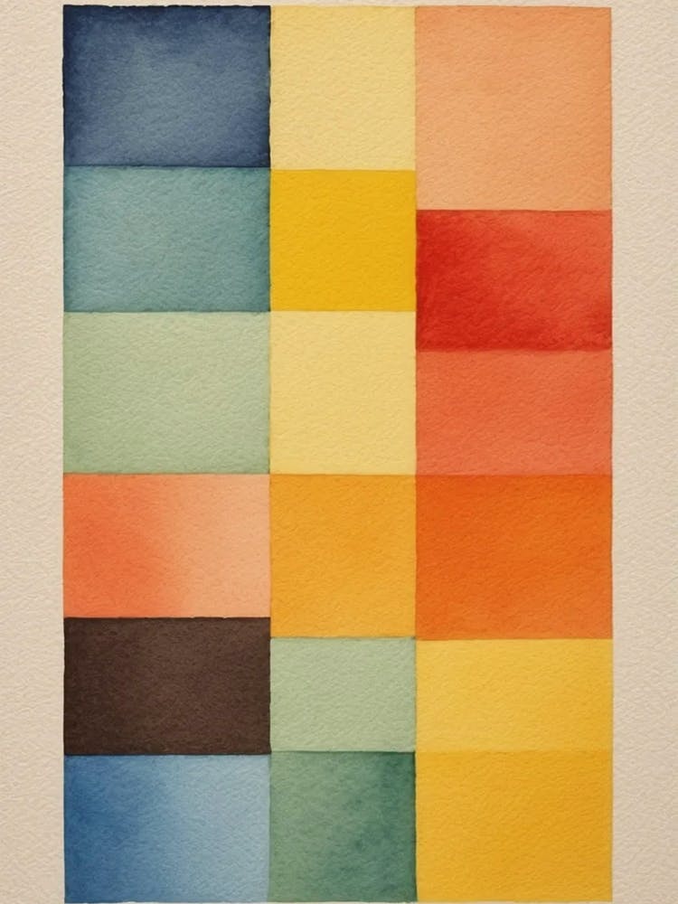 Abstract Watercolor Painting 4