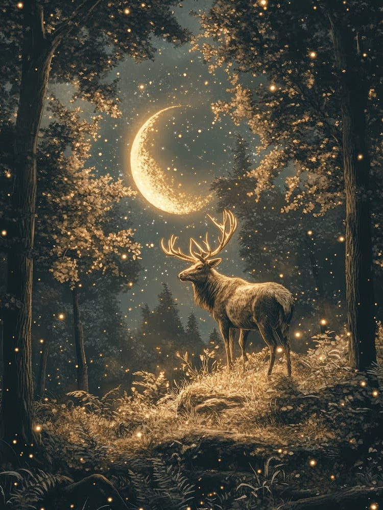 Deer In The Forest 9