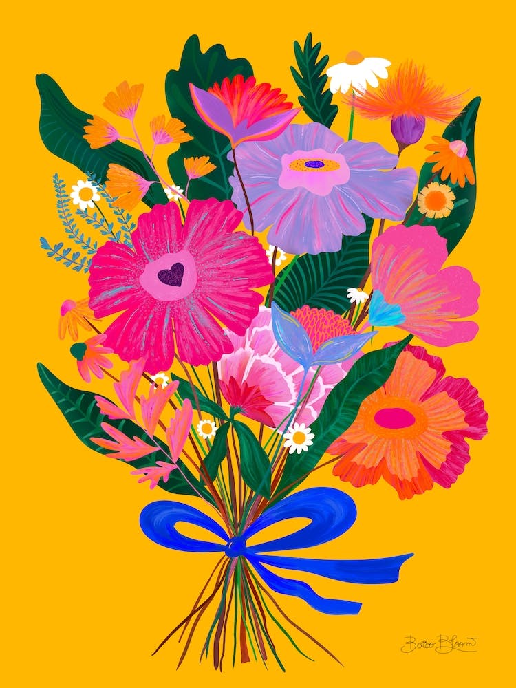 Eclectic Florals - Pink Flowers