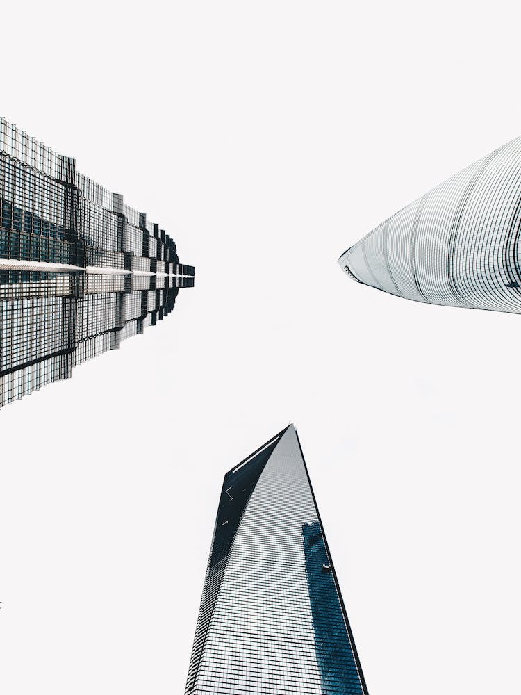 Skyscrapers In Shanghai