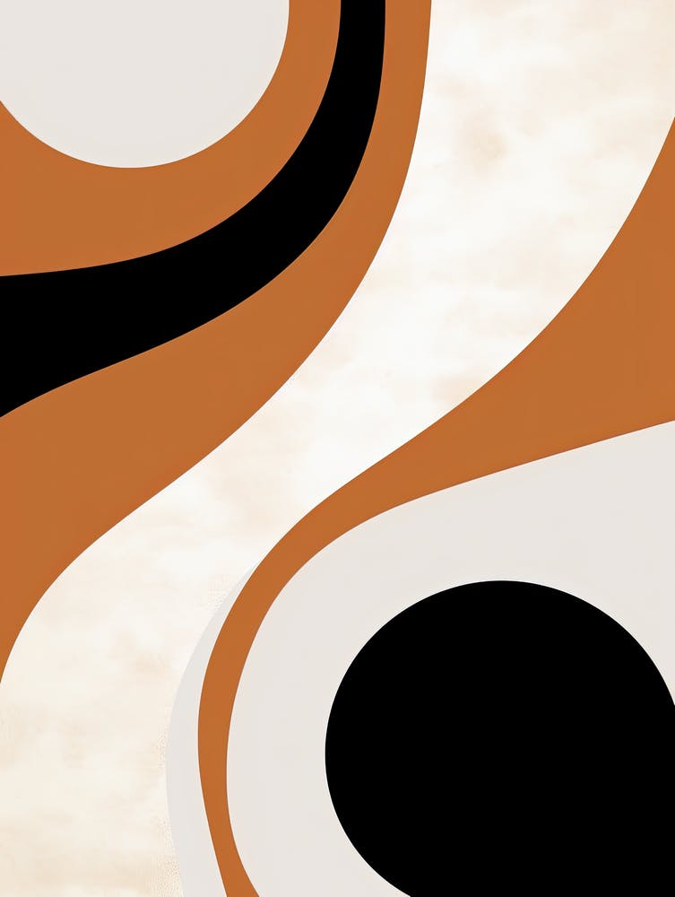 Mid-Century Whispers in Beige Hues