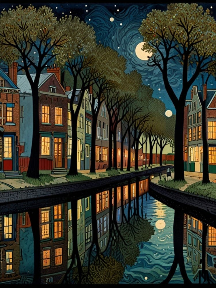 William Morris Starry Night