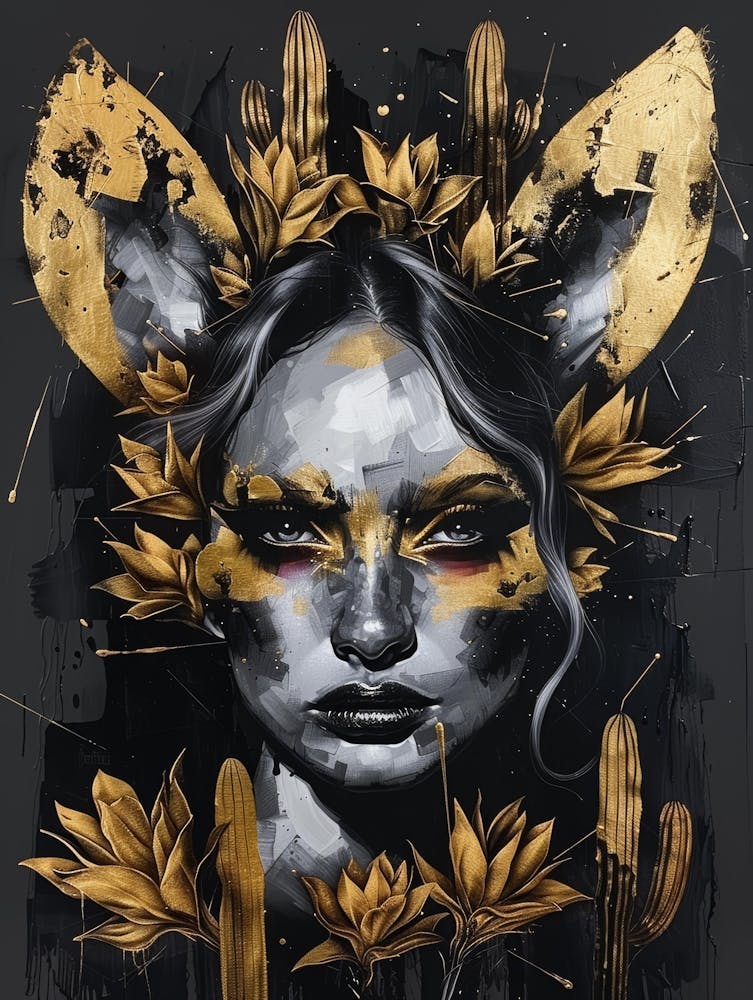 Gold Deer 2