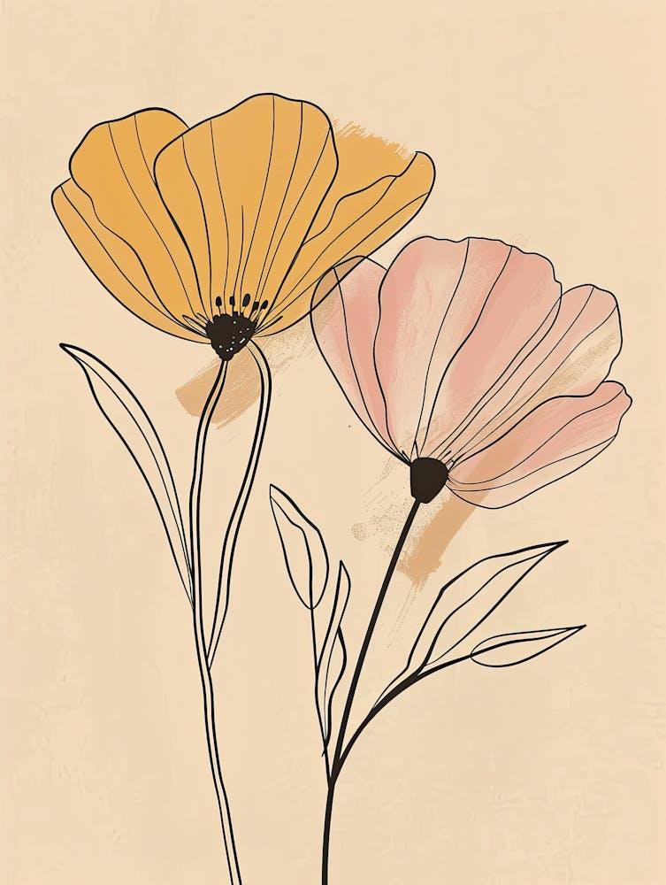 Seoul Flower Market Boho Minimalistischer Stil 1