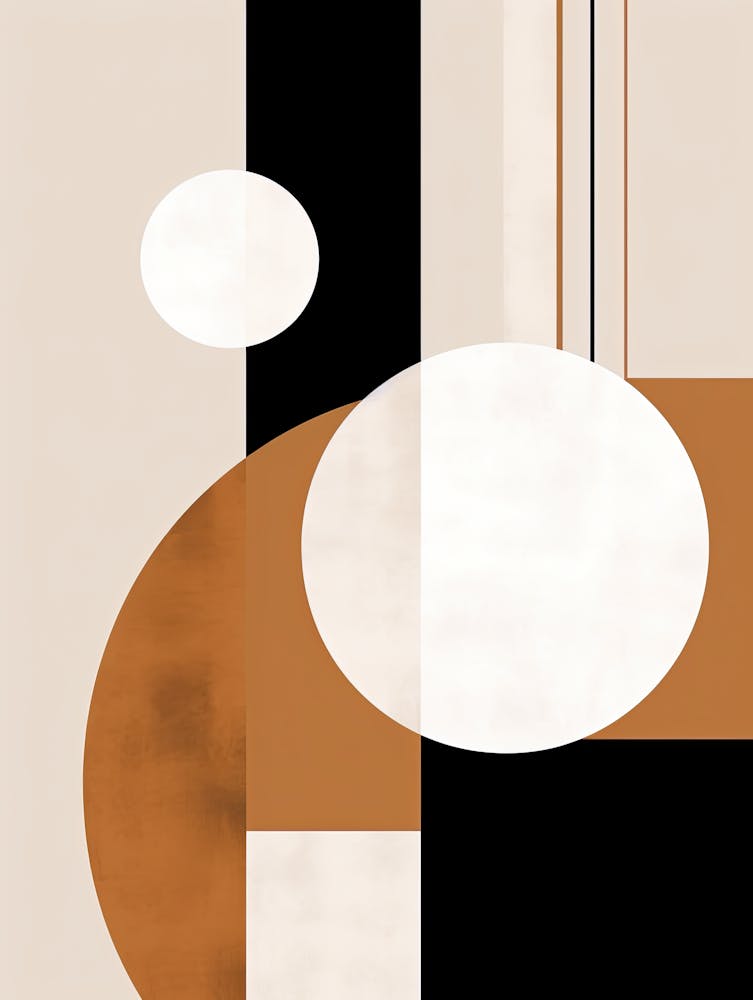 Beige Bauhaus Harmony