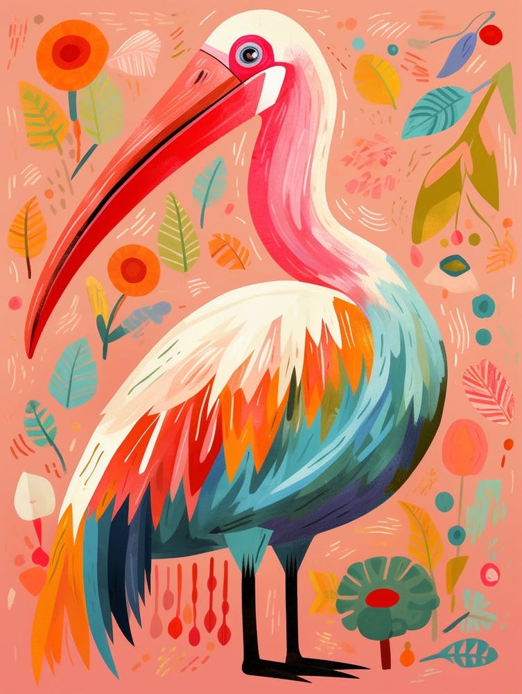 Pink Scandi Pelican 2