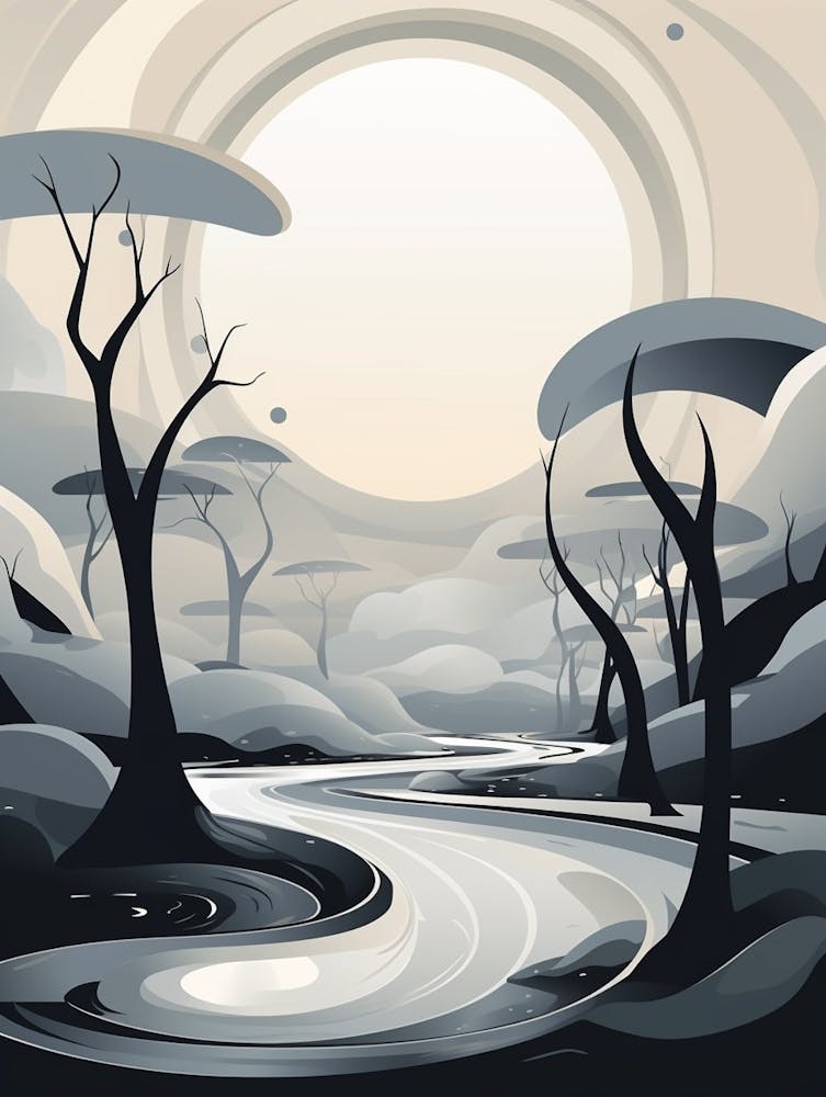 Futuristic Abstract Minimalist 10