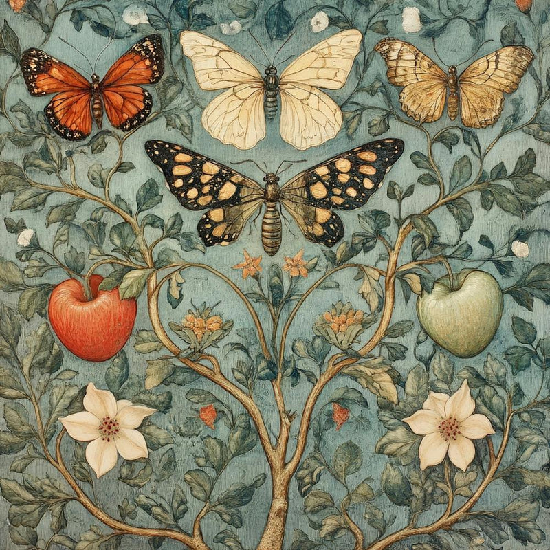 Butterfly Tree Art 1