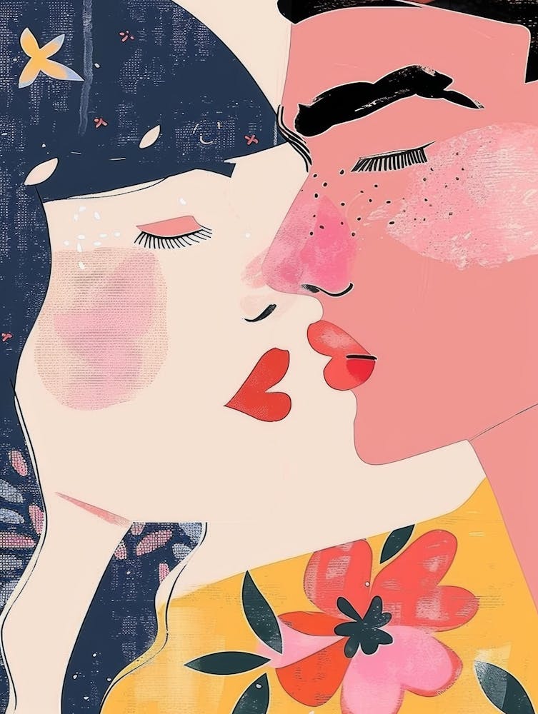 Kissing Couple 1