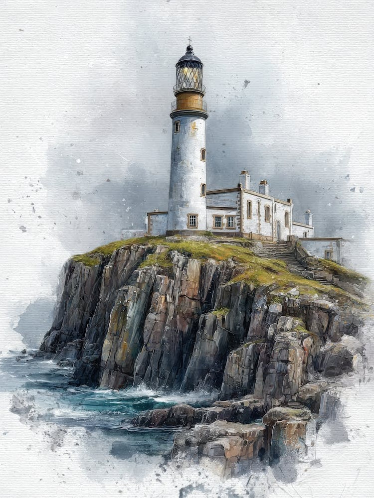 Aihrgdesign Isolated Watercolor Painting Of European Lighthou 34a4e0df A5ca 47b0 Bd9d 592df385ce11 1