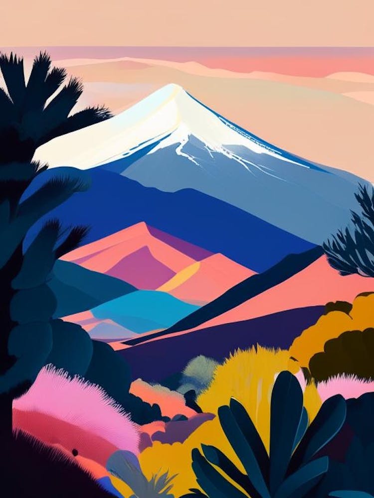 Teide National Park Spain Pop Matisse