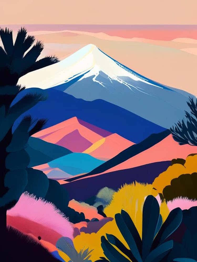 Teide National Park Spain Pop Matisse