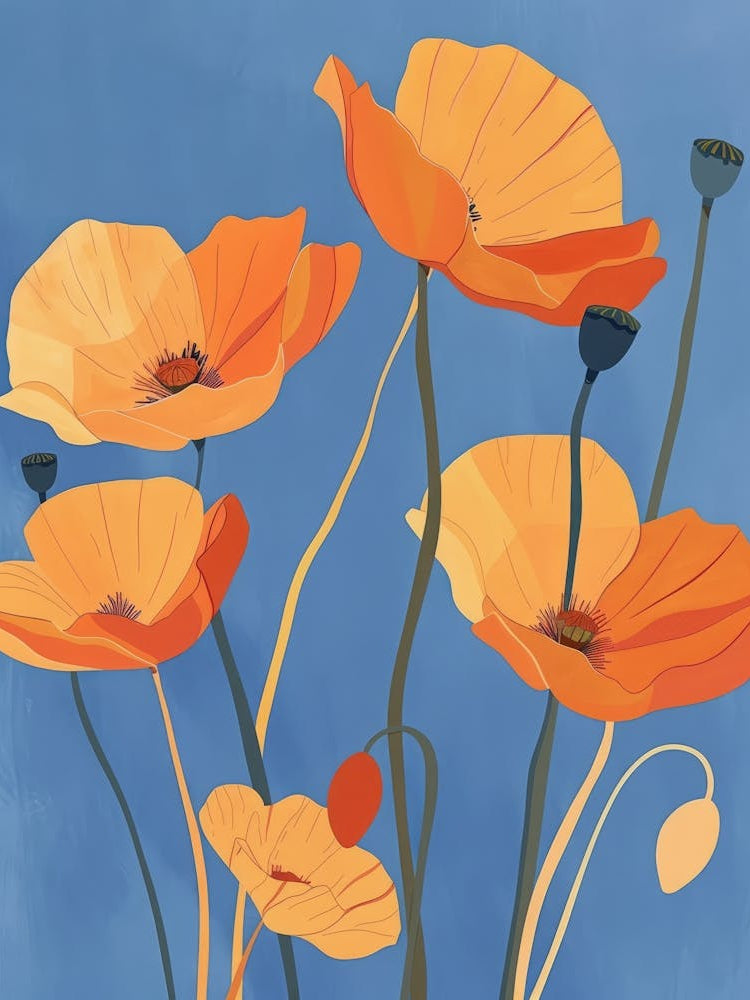 Poppies Canvas Print 1