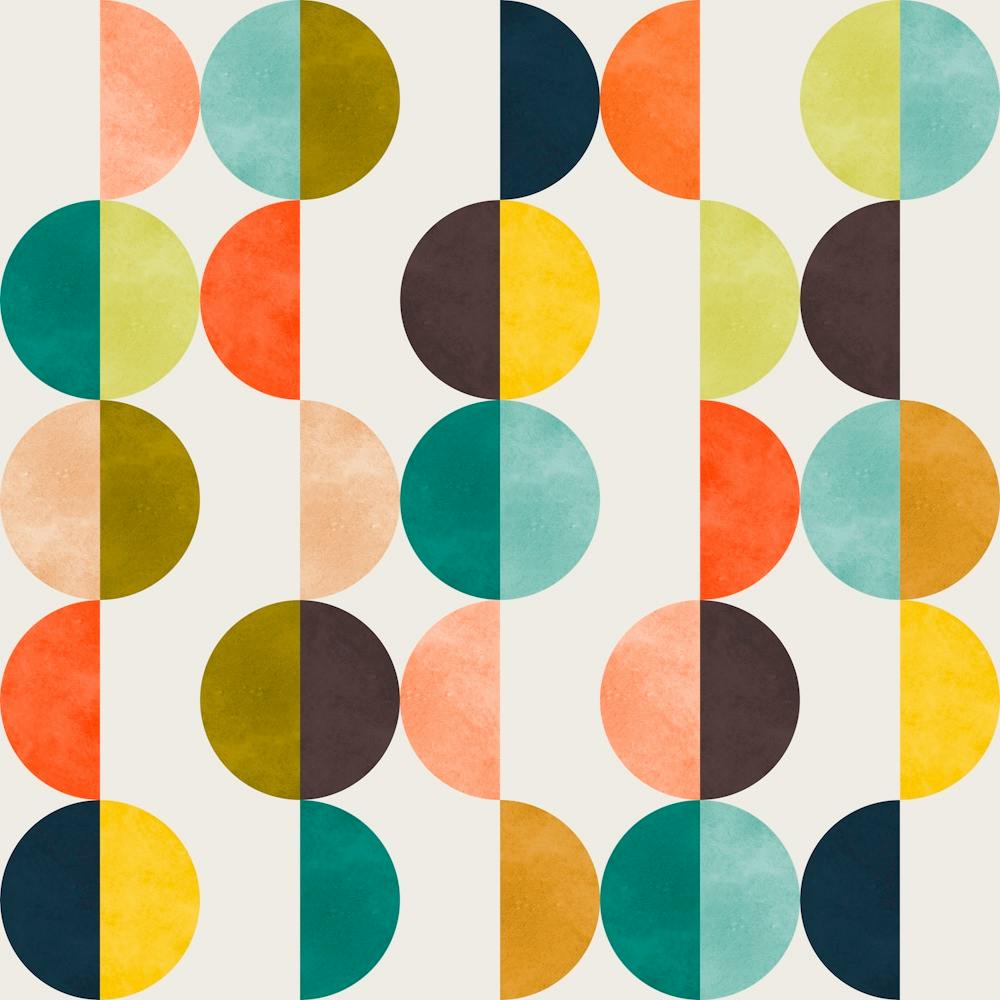 Colorful geometric shapes 3