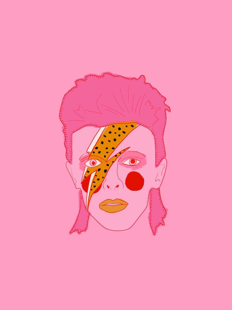 Bowie Illustration
