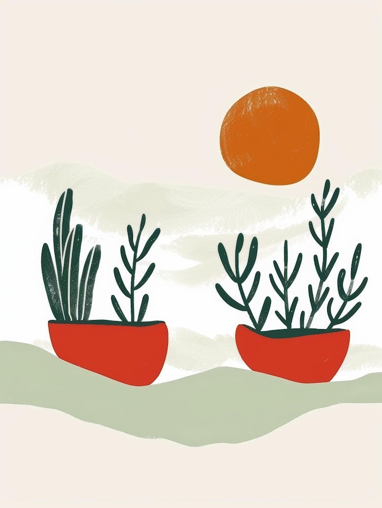 Cactus In Pots 2