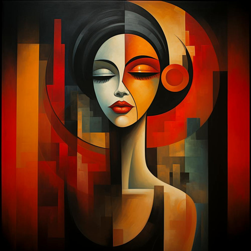 Abstract Of A Woman 10