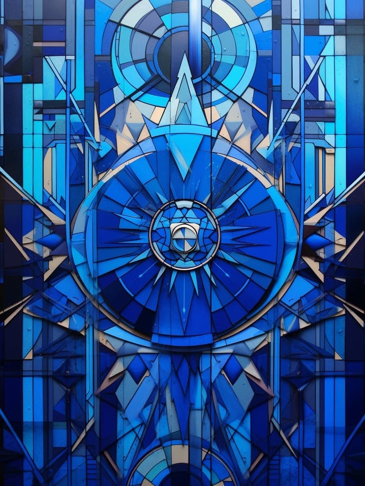 Kinetic Geometric Illustration 1