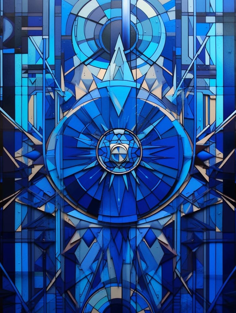 Kinetic Geometric Illustration 1